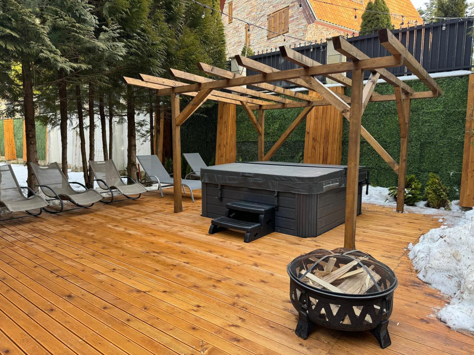Villa Adis With Hot Pool & Jacuzzi By Bookvillabg Borovets Exteriör bild
